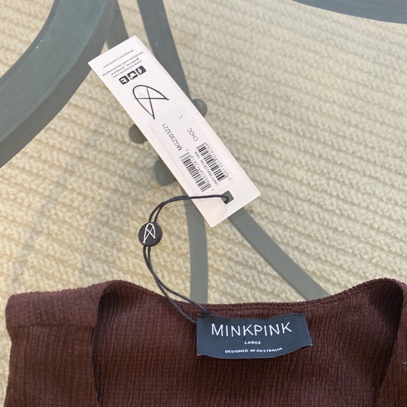 Mink pink unity ring textured top - Picture 2 of 7